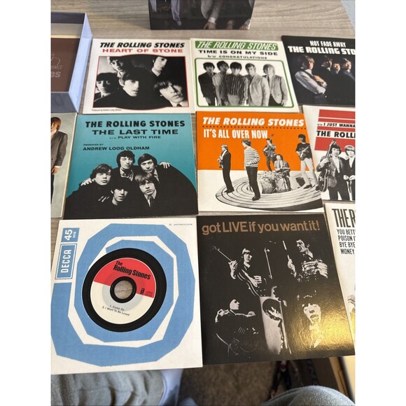 The Rolling Stones - Singles 1963-1965 CD Boxset Booklet & Extras Mint - Picture 9 of 10
